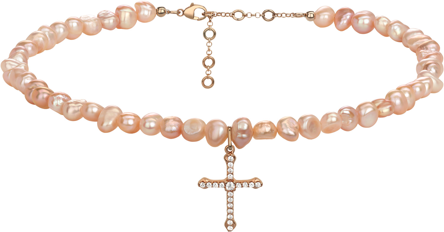      Yana  Jewellery 117/03R-pink-pearl51  , 