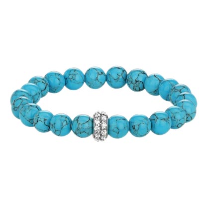    Yana  Jewellery 117/03W-turquoise-fianit24  , 