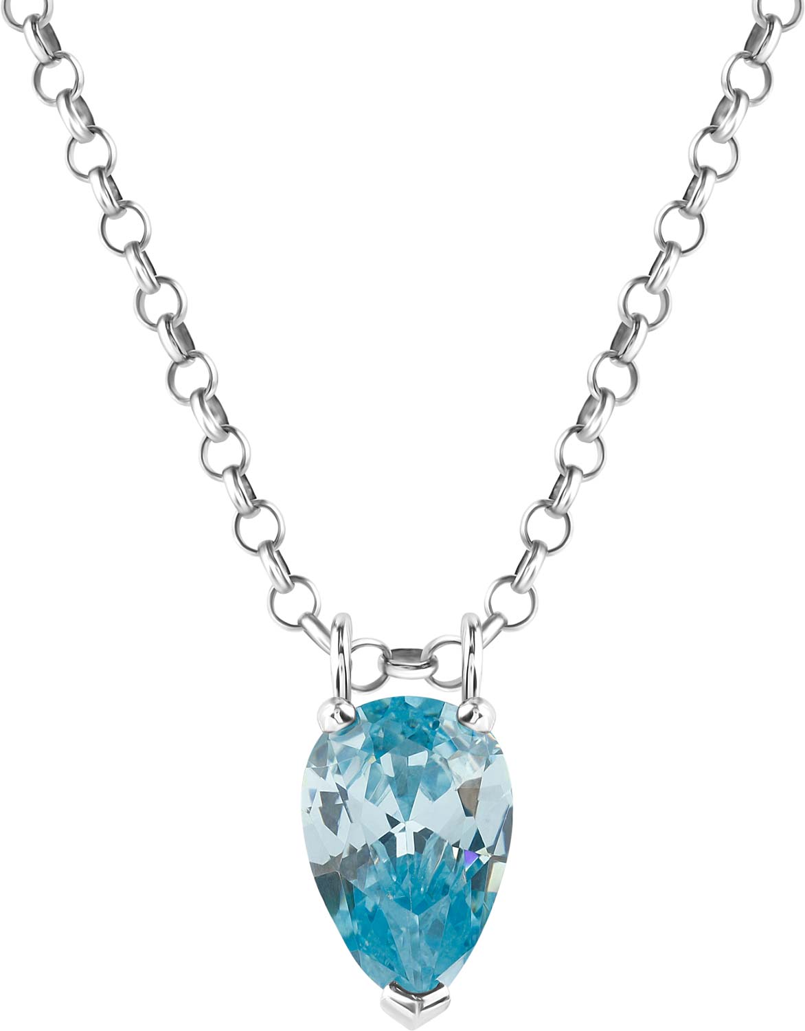     Yana Jewellery 118/04W-fianit-blue  