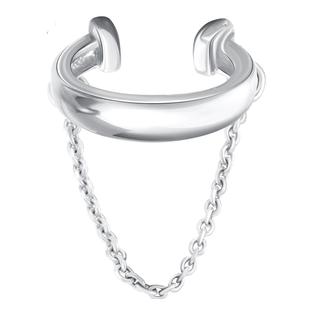 Серебряные серьги-каффы Zolotye uzory 90-62-0397-00