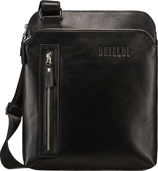 Мужская кожаная сумка Brialdi PROVIDENCE-bl