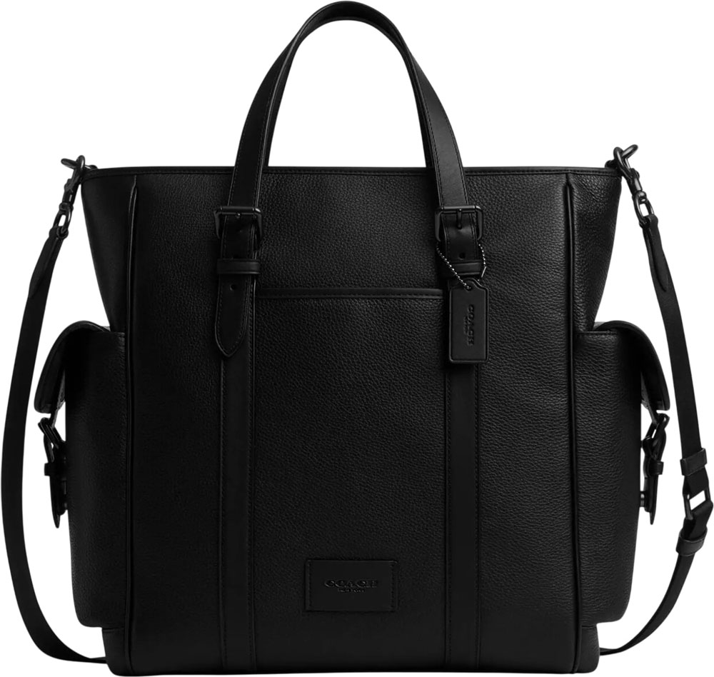    COACH CR324JILWO-BLACK-PEBBLED