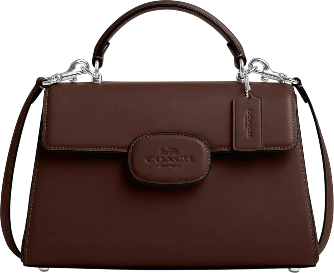 Женская кожаная сумка COACH CT852SVMPL-SILVER-MAPLE