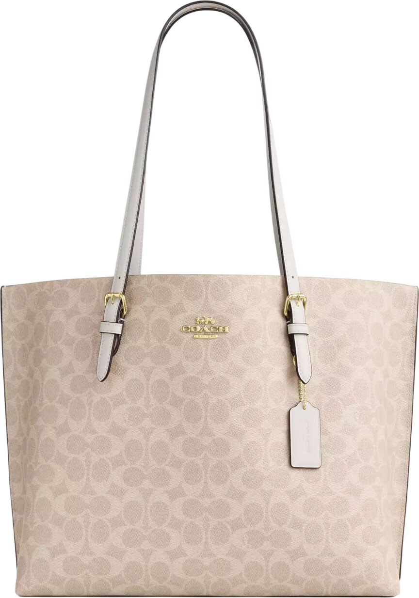 Женская сумка COACH CV967IMXDM-GOLD-SAND-CHALK