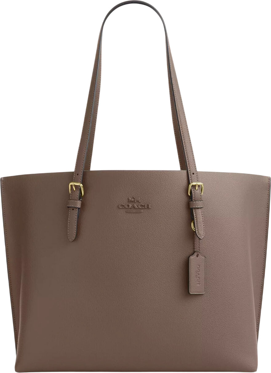 Женская кожаная сумка COACH CV968IMV2R-DARK-STONE