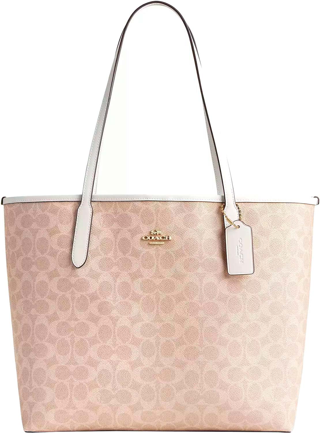 Женская сумка COACH CV976IMXDM-GOLD-SAND-CHALK