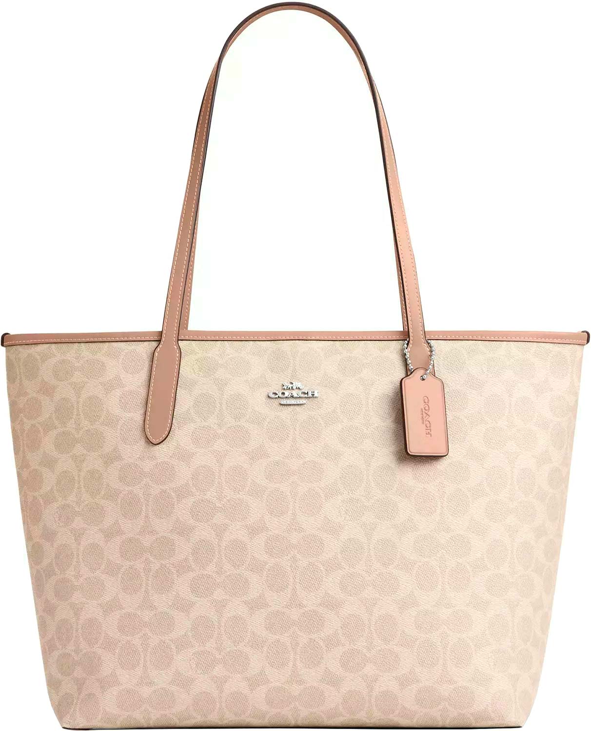 Женская сумка COACH CV976SVPWH-SILVER-SAND-TAUPE