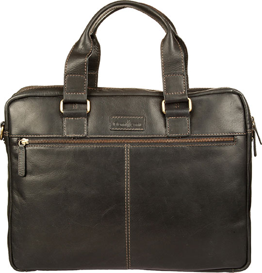 Мужская кожаная сумка Gianni Conti 1221265-black