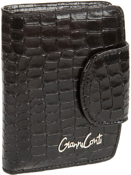 Женское кожаное портмоне Gianni Conti 1388035-black