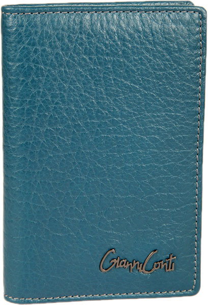 Кожаная обложка для автодокументов Gianni Conti 1547463-ocean