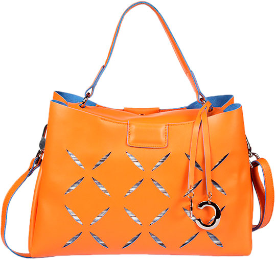 Женская кожаная сумка Gianni Conti 1784420-orange