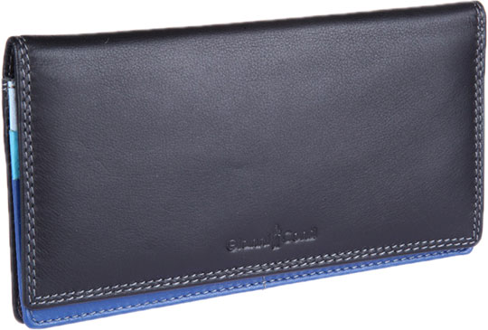Женский кожаный кошелек Gianni Conti 1808268-black-multi
