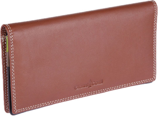 Женский кожаный кошелек Gianni Conti 1808268-tan-multi