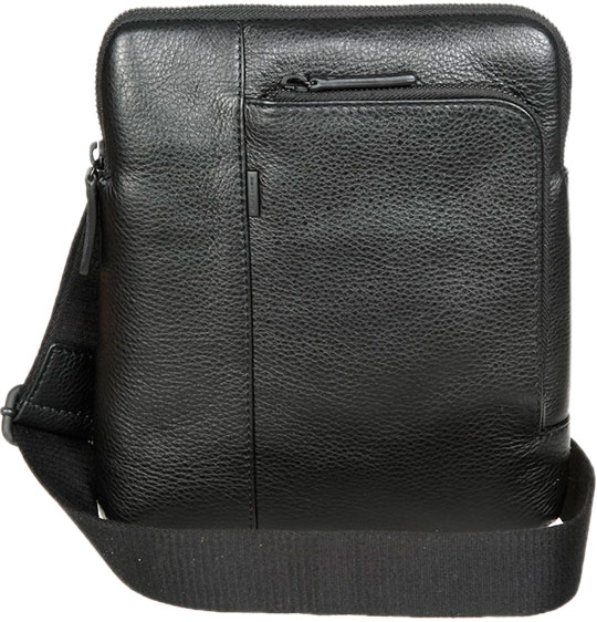 Мужская кожаная сумка Gianni Conti 1812280-black