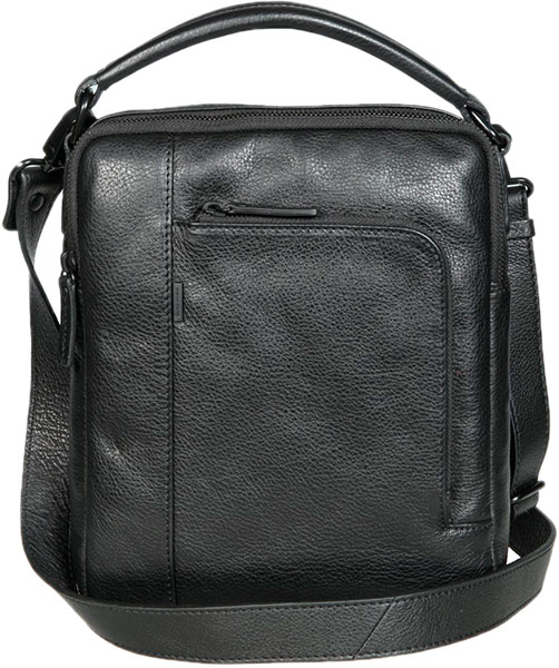 Мужская кожаная сумка Gianni Conti 1812281-black