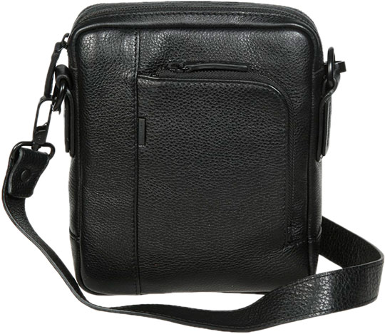 Мужская кожаная сумка Gianni Conti 1812282-black