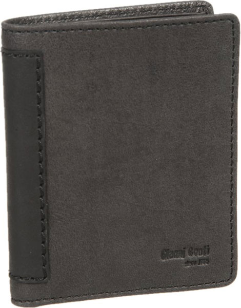 Мужской кожаный кошелек Gianni Conti 2187105-black