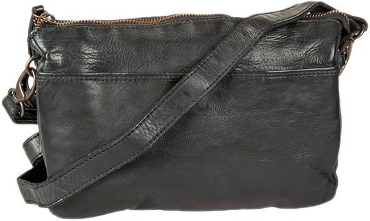 Женская кожаная сумка Gianni Conti 4203373-black