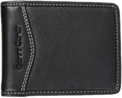 Мужское кожаное портмоне Gianni Conti 587612-black