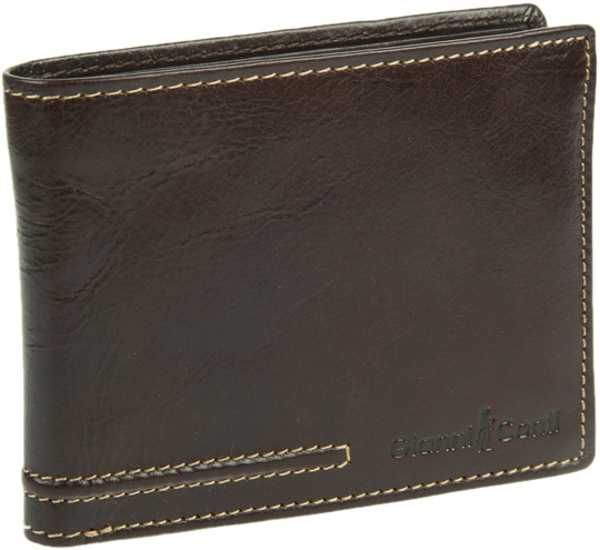 Мужское кожаное портмоне Gianni Conti 707012-brown
