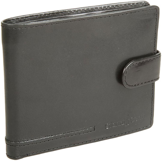 Мужское кожаное портмоне Gianni Conti 707462-black