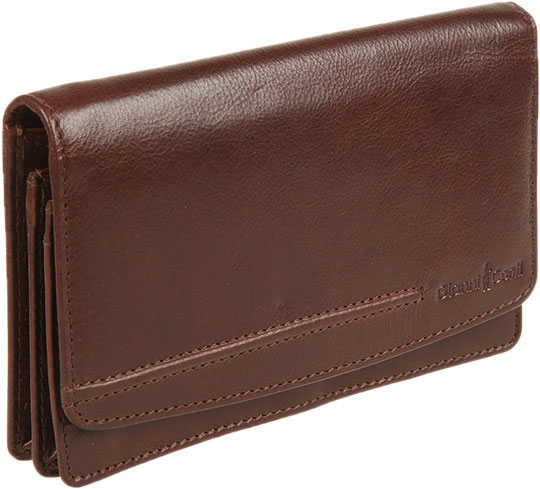 Женское кожаное портмоне Gianni Conti 708203-brown