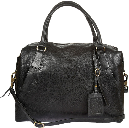 Женская кожаная сумка Gianni Conti 783799-black