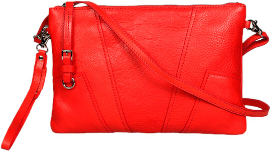 Женская кожаная сумка Gianni Conti 784667-coral