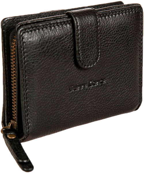 Женский кожаный кошелек Gianni Conti 788086-black