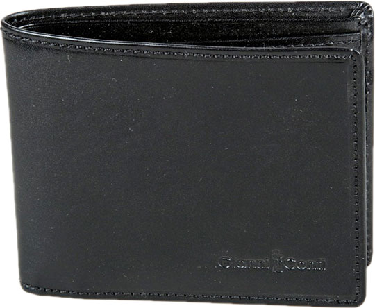 Мужской кожаный бумажник Gianni Conti 907023-black