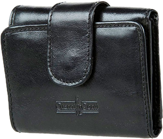 Мужское кожаное портмоне Gianni Conti 908000-black