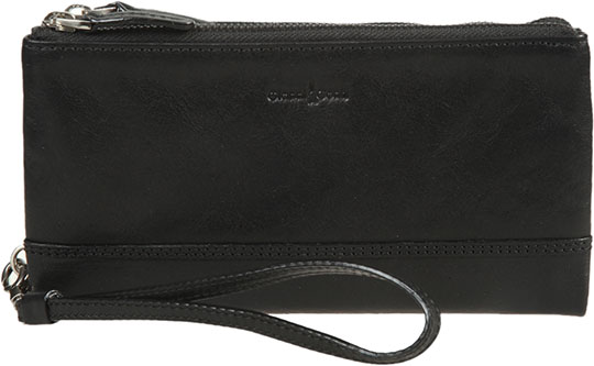 Кожаная мужская барсетка Gianni Conti 912211-black