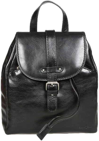 Женский кожаный рюкзак Gianni Conti 9403067-black