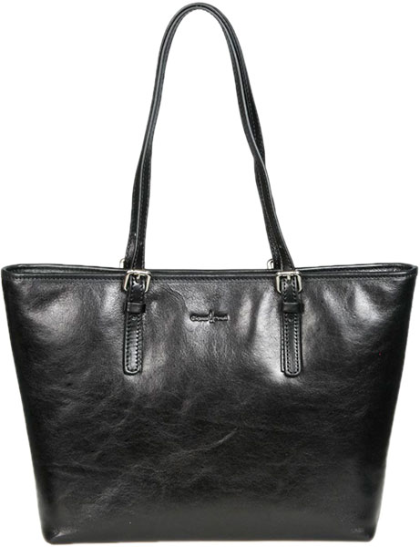 Женская кожаная сумка Gianni Conti 9403180-black