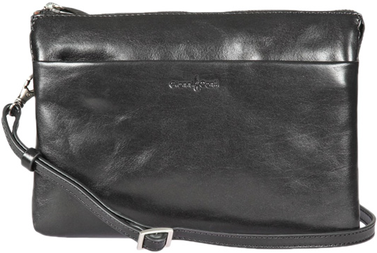 Женская кожаная сумка Gianni Conti 9403693-black