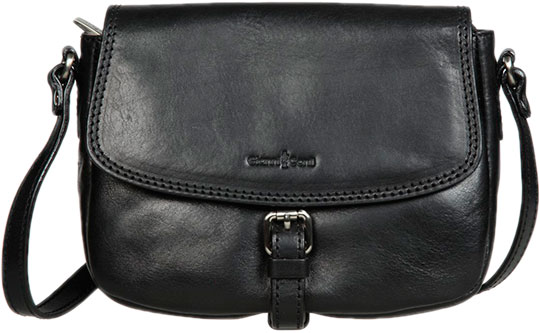 Женская кожаная сумка Gianni Conti 9404323-black