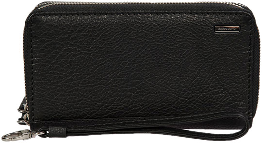 Мужской кожаный кошелек Gianni Conti 9518406-black