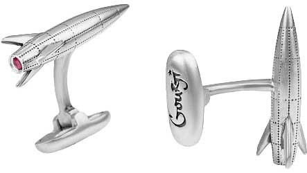 Серебряные запонки Gourji ZZ-RAK-SR