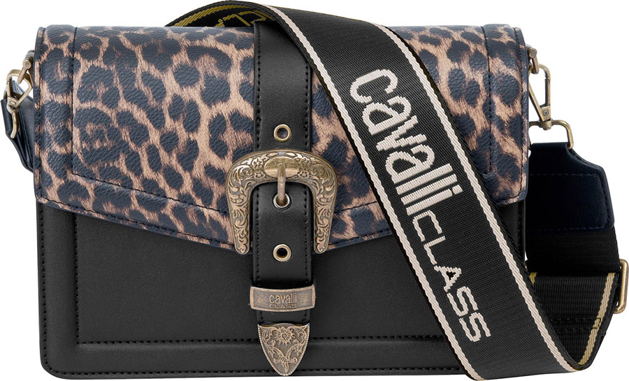   Just Cavalli JC-CCHB00402600-BLACK-LEOPARD
