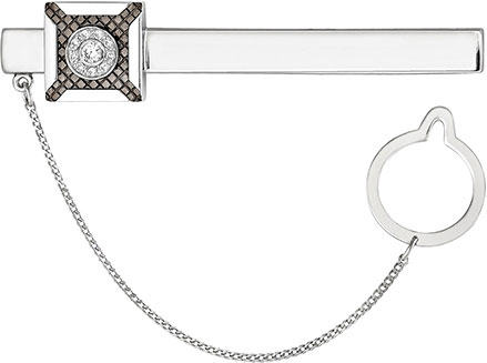 Серебряный зажим для галстука Kabarovsky 18-137-7989