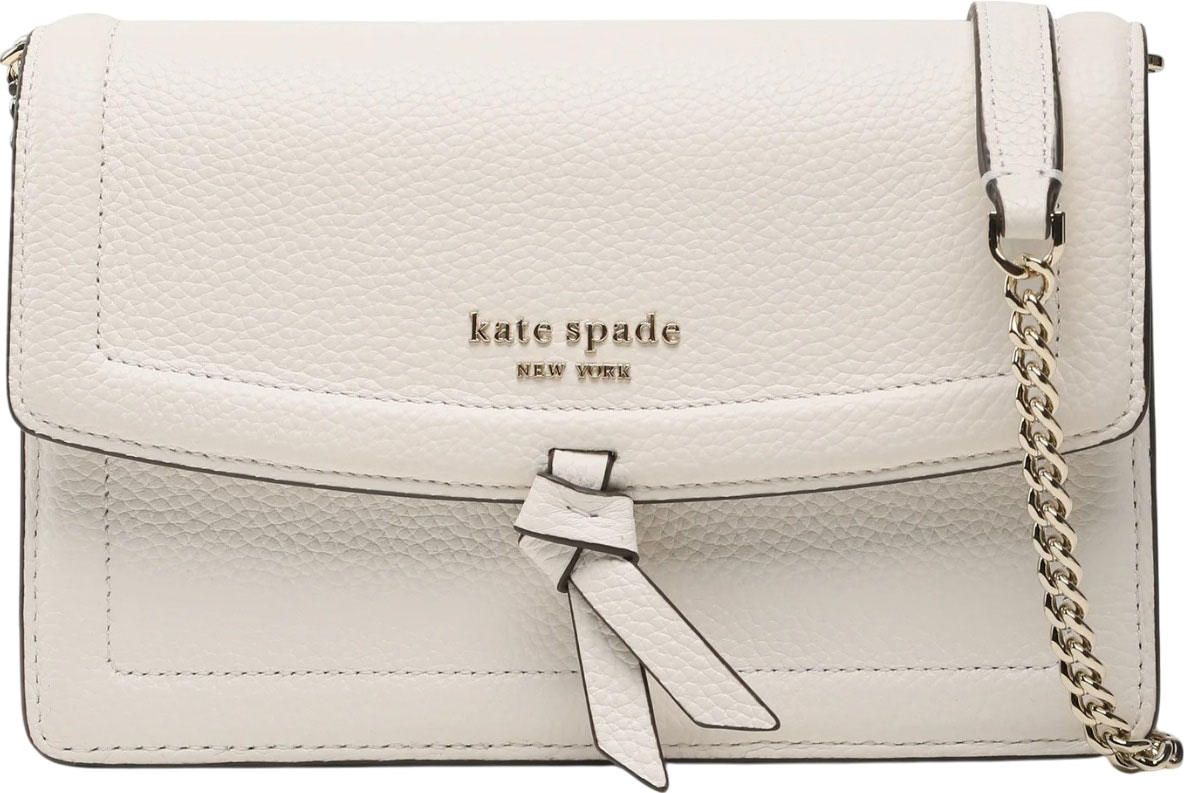 Женская кожаная сумка Kate Spade KS-K6830-CREAM