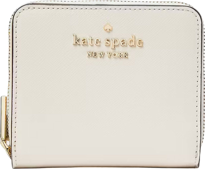 Женский кожаный кошелек Kate Spade KS-WLR00634-WHITE
