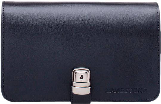 Мужской кожаный клатч Lakestone 932014/BL