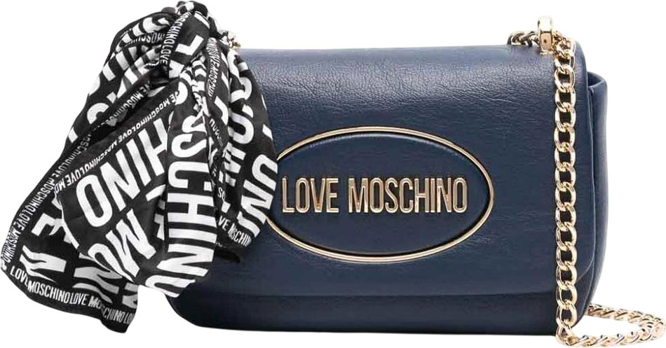 Женская сумка LOVE MOSCHINO JC4032PP1LLE176A-FOULARD-MIDNIGHT