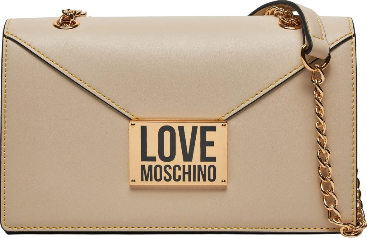 Женская сумка LOVE MOSCHINO JC4073PP1LLG111A-IVORY-GOLD