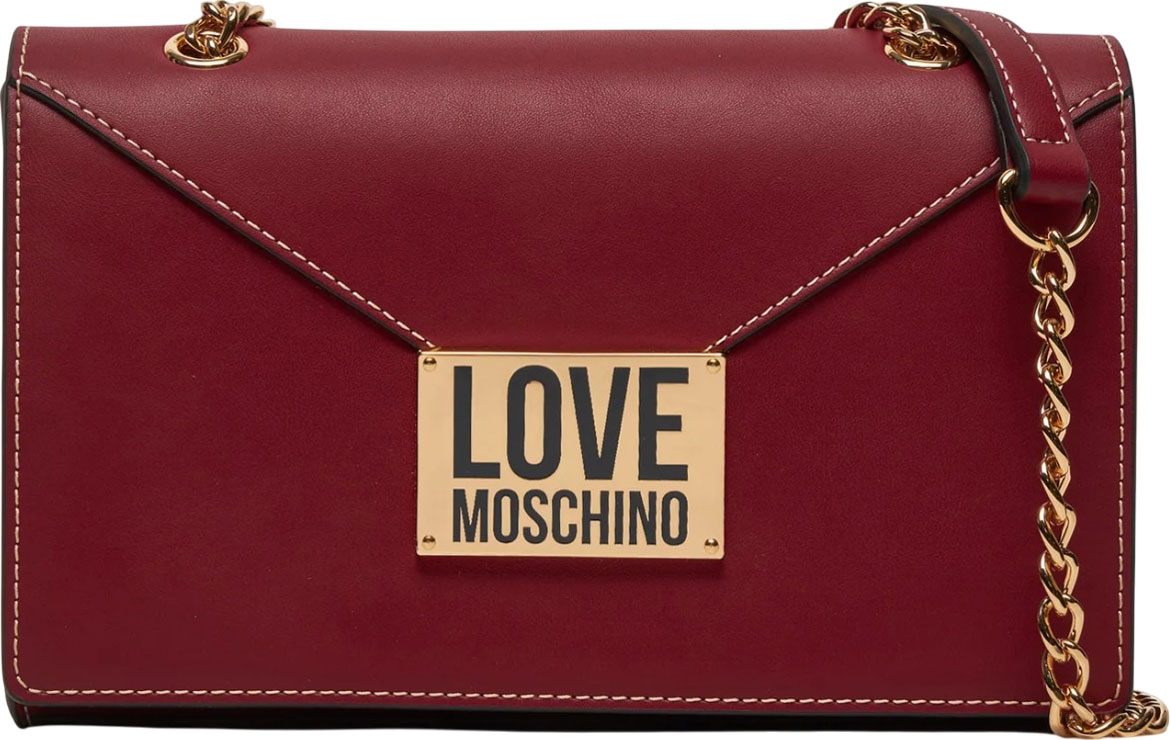 Женская сумка LOVE MOSCHINO JC4073PP1LLG155A-WINE-IVORY