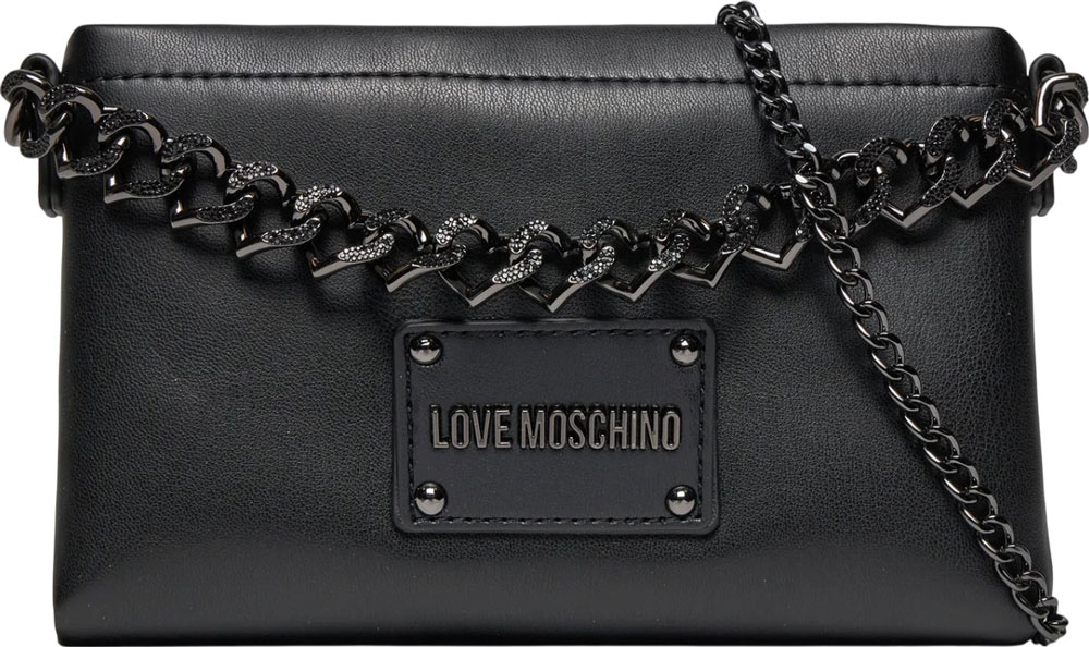 Женская сумка LOVE MOSCHINO JC4122PP1ILN100B-BLACK-G.METAL