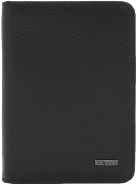 Мужской кожаный бумажник Malgrado 33001-5001D-Black