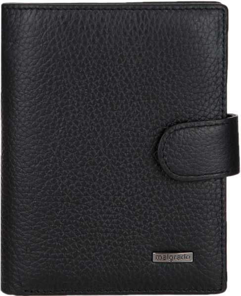 Мужское кожаное портмоне Malgrado 46006-5001D-Black