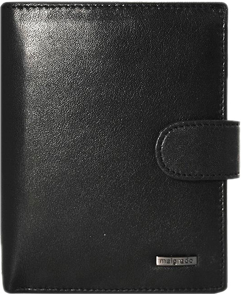 Мужское кожаное портмоне Malgrado 46006-55D-Black
